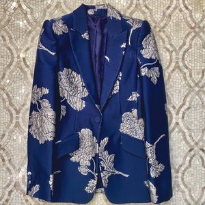 Alexander McQueen Satin Blazer